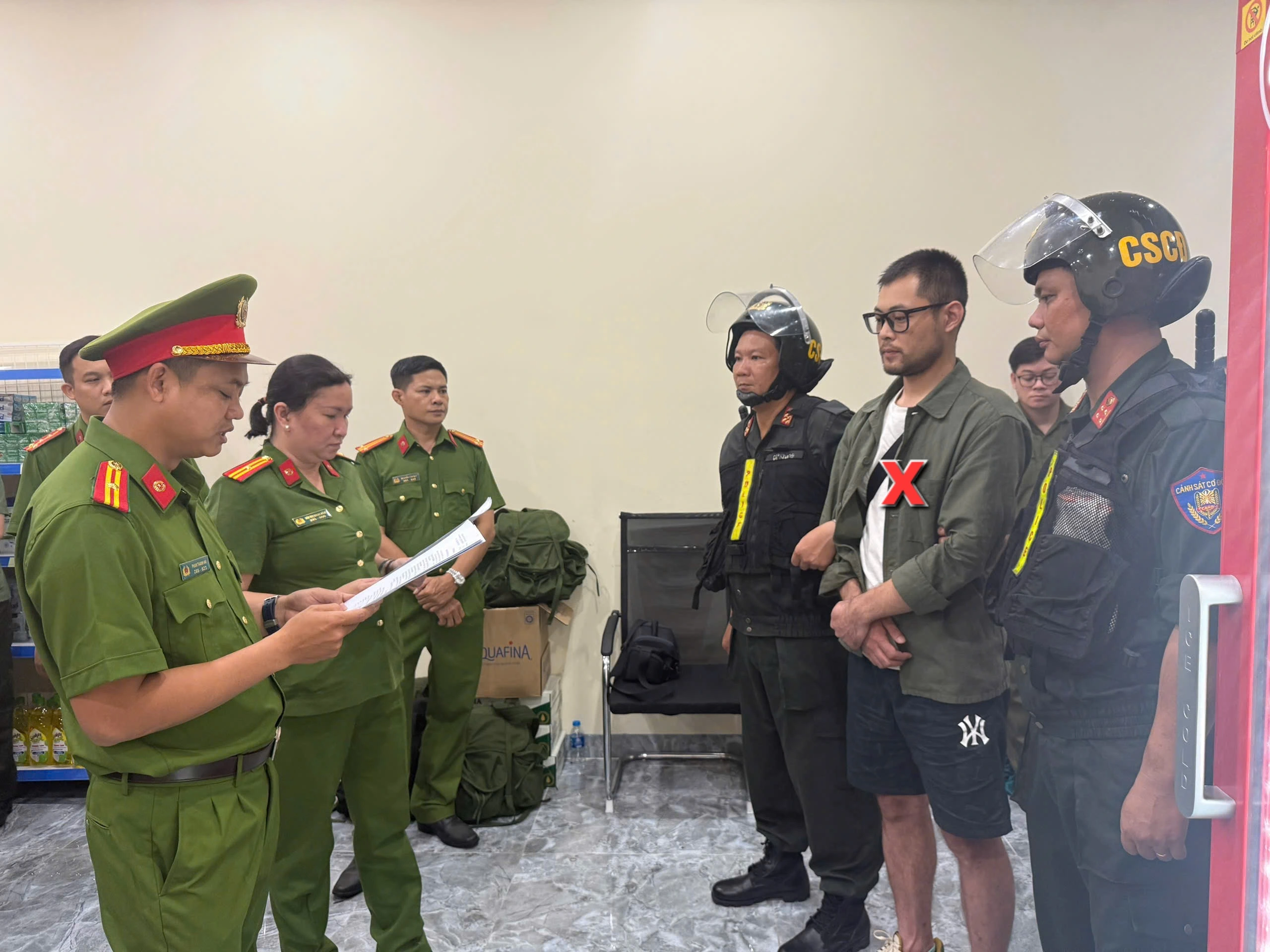 Phá đường dây lừa đảo chiếm đoạt tài sản trên mạng do người Trung Quốc điều hành