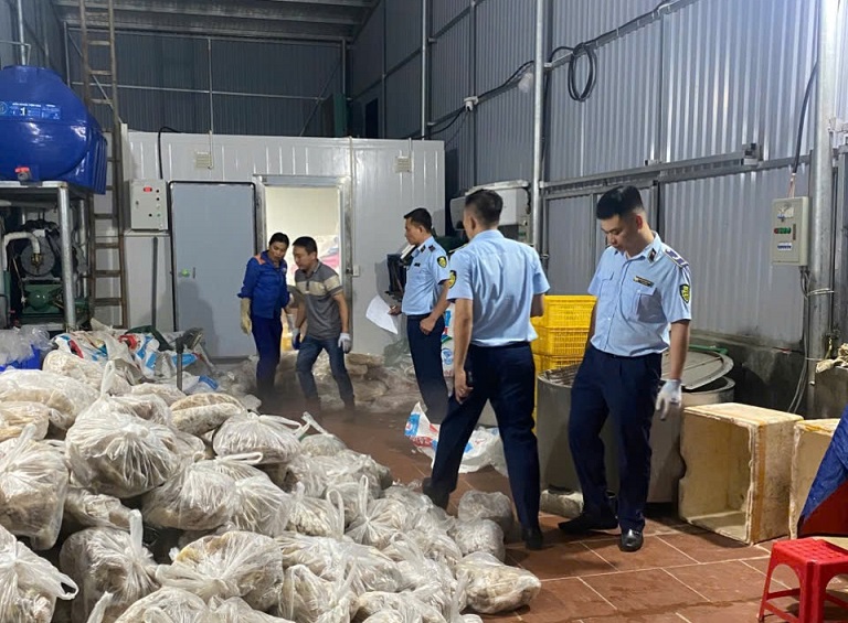Phát hiện gần 11 tấn thịt và nội tạng bò không rõ nguồn gốc